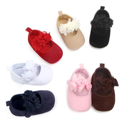 China Wholesale Flat Cheap Cotton Baby Newborn Shoes for sale