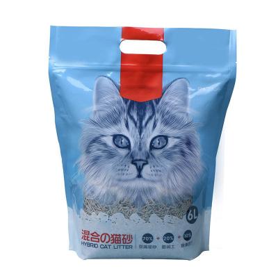 China 2021 High Quality Viable Quality Smell Eco Cat Litter Cat Litter Quick Cleaning Clean Tidy Tofu for sale