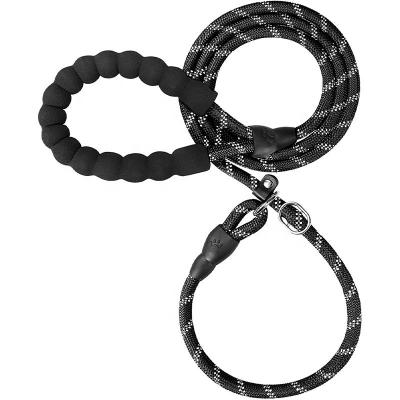 China Correa Para Perro Reflective Heavy Duty Training Slip Lead Rope Dog Leash for sale