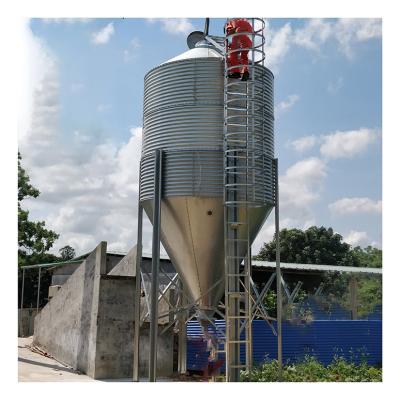 China Farms Hog Feed Silo Farm Silo Small Barley System Steel Silo Feed/Chicken Feed for sale