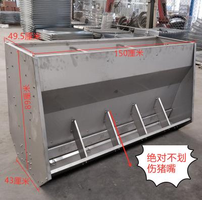 China Pig House Automatic Feeding System Full Set Automatic Pig Feeding System For Modern Pig Farm Stainless Steel Pig Feeder for sale