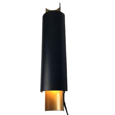 China Modern Modern Indoor Lighting Iron G9 Lamp Steel 3000K LED Wall Black White Light for sale