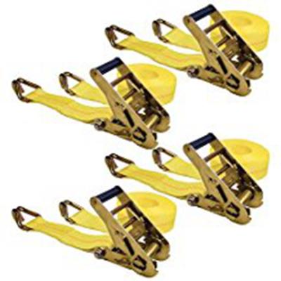 Κίνα Retractable Polyester 1t s Hook Tie Down Straps Ratcheting Tie Down προς πώληση