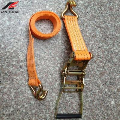 Cina Polyester 3 inch 2500kg 50mm corda tenditore ratchet tie down ties Australian Standard in vendita