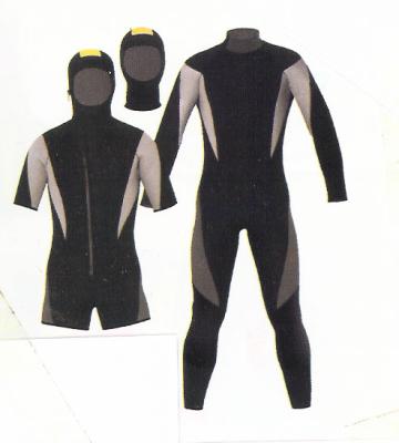 China Long Sleeves Waterproof Neoprene Diving Suits Women Wearing Neoprene Suits for sale