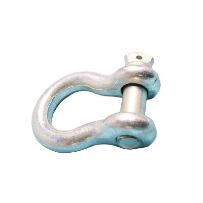 China US Steel Bolt Lifting Type And Nut Drop Forged Safety Chain Shackle for sale