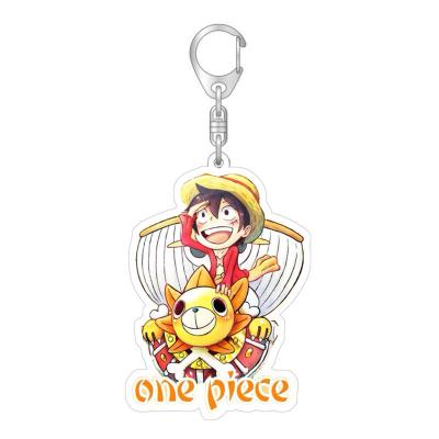 China Plastic Best price japanese anime cute cartoon character custom acrylic keychain for sale