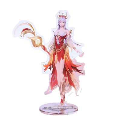 China Custom Beauty Sexy Character Anime Game Color Cartoon Style Best Selling Desktop Stand for sale