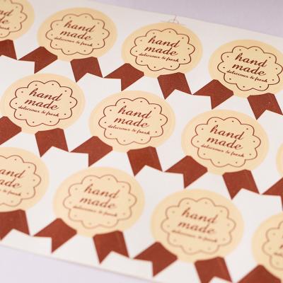 China Wholesale Custom Waterproof Logo Paper Sticker Labels Adhesive Packaging Label Stickers With Customized Shape Size for sale