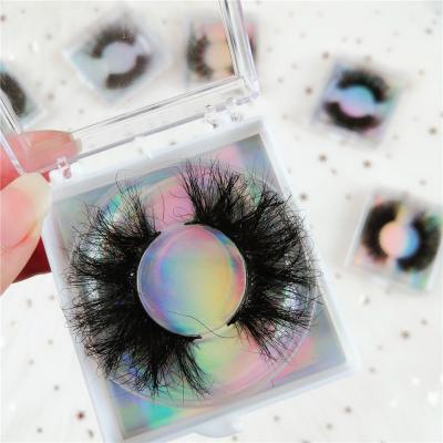 China 5D Logo 25mm 27mm Lashes 5D 6D Mink Swinging Free Lashes Custom Logo 25mm 27mm Eyelashes Package Box for sale