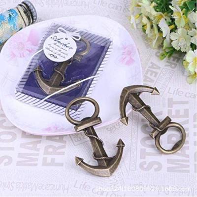 China Farming Anchor Design Bottle Opener Hand Held Bottle Opener as a Wedding Favor Elegant and Sea Inspired Gift for Guest for sale