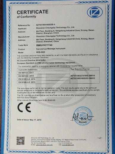 CE - Shenzhen Chuangsiqi Technology Co., Ltd.