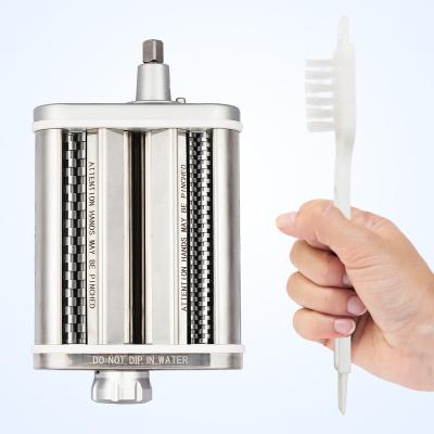 China Multifunctional Stainless Steel Household Cream Mini Food Processor Hotel Slicing Cutter Noodle Pasta Maker for sale