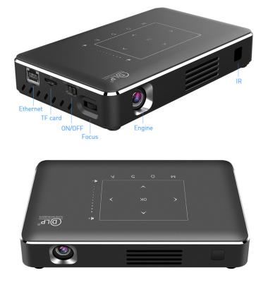 China Outdoor Pico HD 4K Projector Android LED Business Home Theater DLP 3D Projector for sale