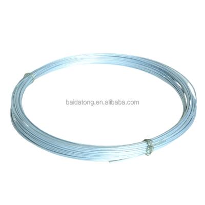 China Building Material 14g Galvanized Iron Wire Manufacturing Flat Binding Wire for sale