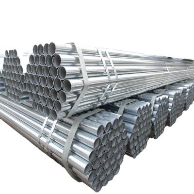 China Hot dipped galvanized liquid pipe round pipe/gi steel pipe pre galvanized steel pipe galvanized tube for sale