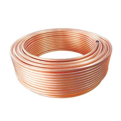 China Air condition or copper pipe connecting high quality air conditioner refrigeration manufacturing pancake copper coil capillary copper coil for sale