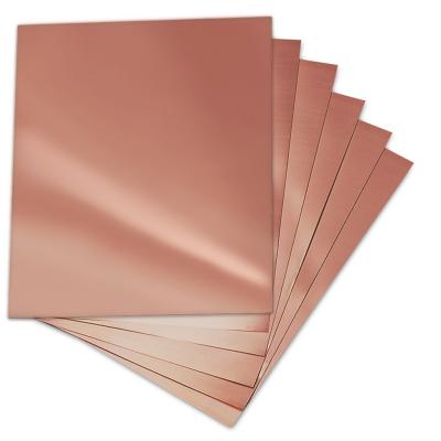 China Industrial Copper Plate Cuprum Sheet Cutting And Bending Heat Dissipation Copper Sheet for sale