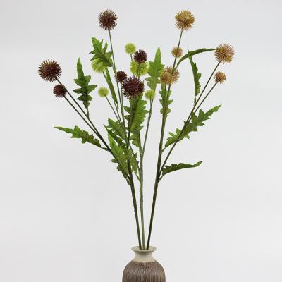 China Amazon Factory Direct Selling Artificial Flower Wedding Decoration Hot Indoor Plastic Dandelion Dandelion Artificial Flower for sale