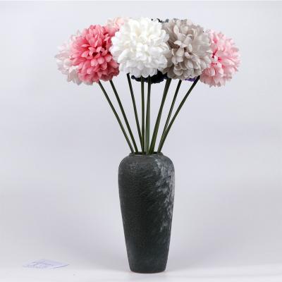 China Durable Chrysanthemum Artificial Flower For Garlands Artificial Flowers Surround for sale