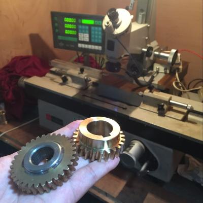 China Hotels CNC Bronze Worm, Steel Worm, Worm Wheel for sale