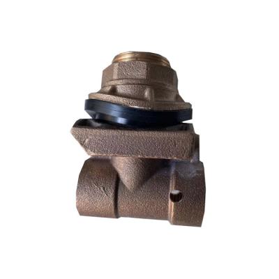 China General Klikkon Valve Customized DZR or Lead Free Brass Pitless Adapter with 1inch Drop Hose and Discharge for Deep Well Pump for sale