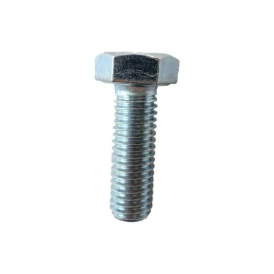 China Machinery Hex Bolts And Nuts Hex Hex Bolt Carbon Steel Galvanized Screws Braces 12 Inch Head Dimensions Full China Thread for sale