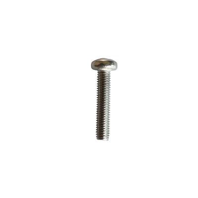 China Pan factory stock cross recessed pan head stainless steel machine screws din7985 for sale