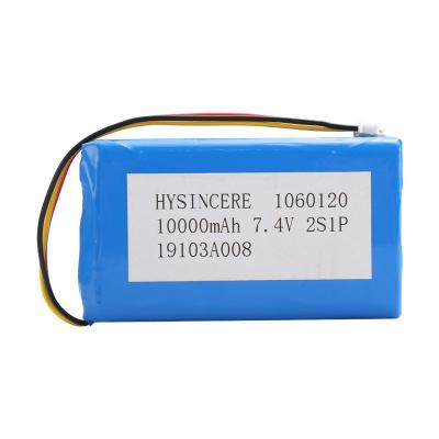 China High Quality Rechargeable Toys 7.4v 1800mah Li 18650 2s Ion Battery Pick With JST Connector for sale