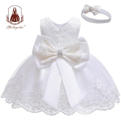 China Vestidos Para Bautismo Birthday Dress Roupas Washable Infantis Bridesmaids Dresses For Baby for sale