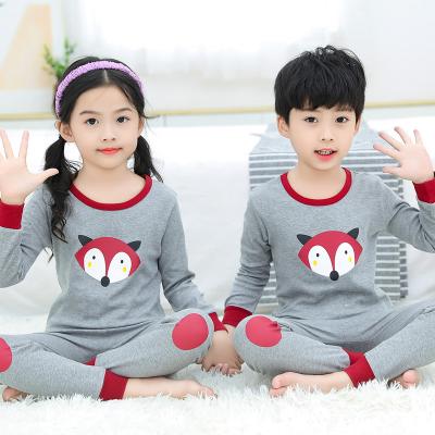 China 2021 QUICK DRY Factory Customized Free Samples Organic Cotton Kids Pajamas Girls Christmas Pajamas Long Pajamas Sleeve Baby Clothes for sale