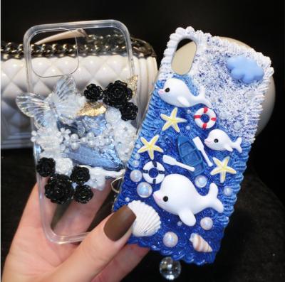 China Kit Girl's Handmade Gift PC01-1 Creative Phone Case DIY Accessories Material for sale