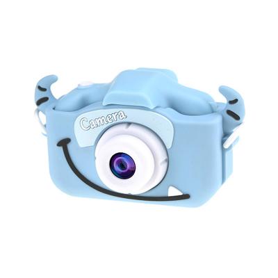 China ABS+PC Popular Cute Animal Portable Children Mini Camera With Games For Photographer Child for sale