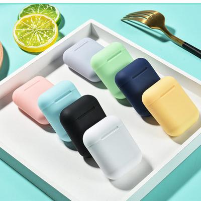 China In-ear Mini Inpods 12 TWS Headphones Wireless Earbuds I12 Auriculares Inalambricos Para Celular Macaron Color for sale