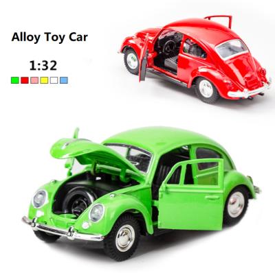 China Diecast Toy 1:32 Scale Alloy Retro Diecast Diecast Ornament Car Diecast Toys Classic Car Model for sale