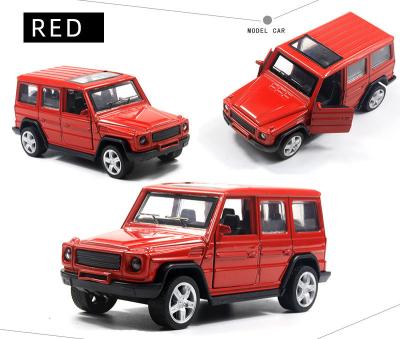 China Diecast Toy 1:34 Scale Simulation G63 Vehicles High Tops Diecast Classic Toy Car Pull Back Car Toy Cars Diecast Vehicles for sale