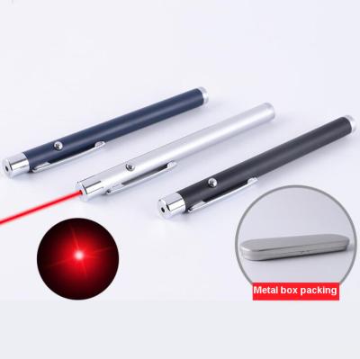 China Power Point for Teaching and Meeting 10MW Red Light Laser Point Pen Single Visible Light Beam Laserpoint Cat Toys Laser Pointer Pens for sale