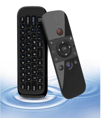 China Heat Fit M8 Voice Air Mouse Remote Control Infrared Learning Double-Sided Air Mouse+ Mini Wireless Keyboard for sale