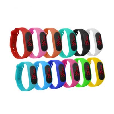 China Touch Screen New Type LED Touch Screen Wristband Electronic Watch For Student for sale