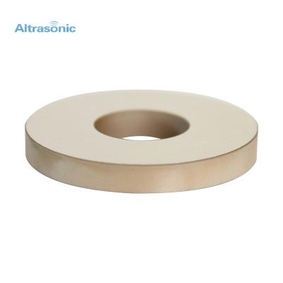 China Piezoelectric ceramic disc PZT4 PZT5 PZT8 Ceramic Material Rings 20*10*5 For Ultrasonic Transducer for sale