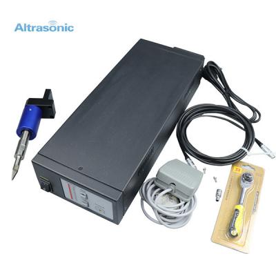 China Small Size Ultrasonic Cutting Machine Ultrasonic Cutting Device For Automative Carpet for sale