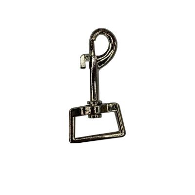 China ZINC Custom Zinc Alloy Metal Swivel Hardware Logo Dog Leash Hook Snap Hook Clasp Accessories for sale