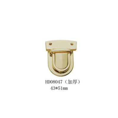 China Bag Accessories Metal Buckle Lock Hardware For Bags Handbag Craft Turn Lock Clasp Bag Lock Accessories For Briefcases for sale