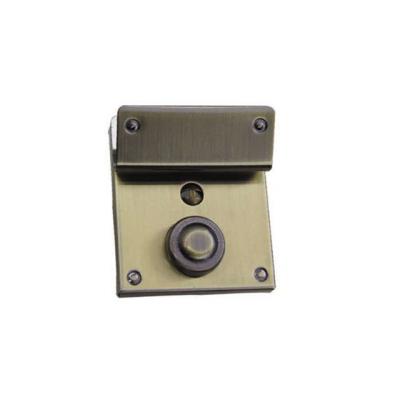 China Wallet factory wholesale gold color metal jewelry box lock small for wooden box accessories for sale