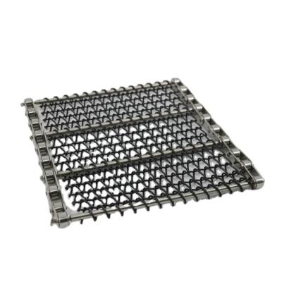 China Heat Resistant Mesh Belt Flat Roller Conveyor Machinery Food Belt Conveyor Driven Belt for sale