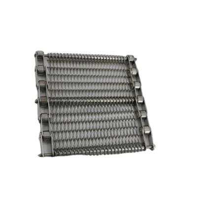 China Factory Outlet Oven Dryer Mesh Conveyor Belt Chain Link Spiral Wire Conveyor Mesh Heat Resistant Mesh Belt for sale