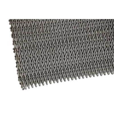 China New Stainless Steel Metal Wire Mesh Conveyor Belt Compound Balanced Heat Resistant Belt for sale