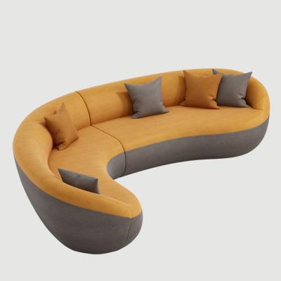 China Modern Durable Material Office Living Room Furniture Set Fabric Office Sectional Sofa for sale