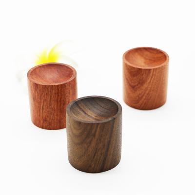 China Chinese Incense Perfume Vessel Essential Oil Car Perfume Solid Wood Beech Walnut Customized for sale