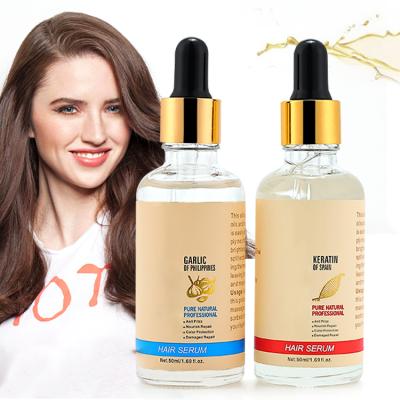 China 100% Pure Natural Private Label Herbal Hair Treatment Serum Hair Care Products Wholesale Natural Organic Hair Oil for sale